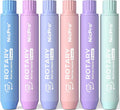 Nicpro 6 Pack Rotary Retractable Erasers, Soft TPE Rubber Twist Large Pencil by Nicpro