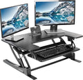 VIVO 36 inch Height Adjustable Stand Up Desk Converter, V Series, Quick Sit to by VIVO