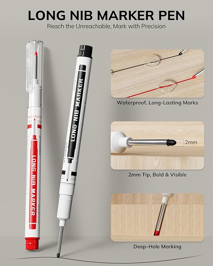 STAGEEK 2PCS Carpenter Pencils - Image 4