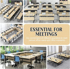 Conference Table, 55.1''Folding Conference Room Table - Image 6