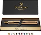 Scriveiner Gold Luxury Fountain Pen - Image 9