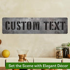 Custom Sign, Custom Street Sign, 11 Font Colors, 13 Font Styles, 4 Hole Options - Image 4
