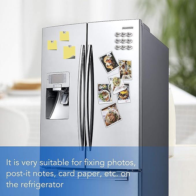LOVIMAG Fridge Magnets 30Pcs Refrigerator Whiteboard Small Strong Magnet - Image 2