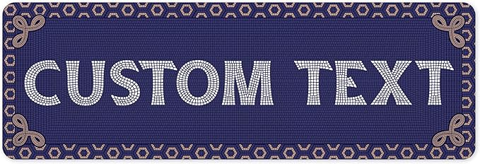 Custom Sign, Custom Street Sign, 11 Font Colors, 13 Font Styles, 4 Hole Options by MySignCenter