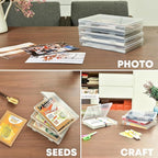 Photo Storage Box 5 x 7 Inches, 18 Inner Photo Cases - Image 9
