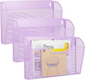GDINDINFAN 3 Single Pocket Wall File Holder, Mesh Hanging File Folder Paper by GDINDINFAN