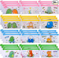 Ulema 24 Pcs Back to School Gifts Cartoon Mesh Pencil Pouch Bags Plastic Zipper by Unknown
