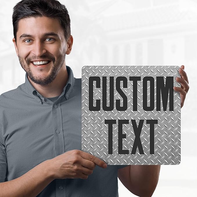 Custom Sign, Custom Street Sign, 11 Font Colors, 13 Font Styles, 4 Hole Options - Image 2
