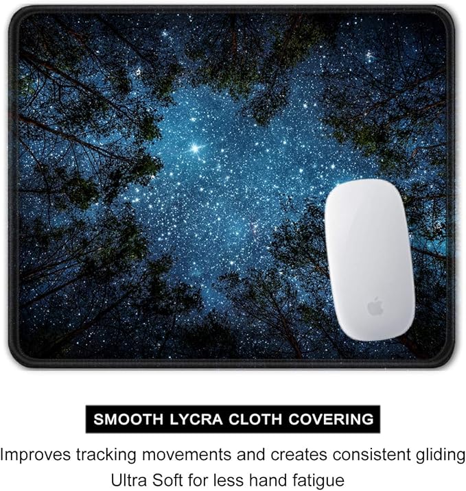 Auhoahsil Mouse Pad, 12 x 10 in Nature Theme Computer Mouse Pad - Image 4