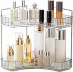YCIA&DONE Corner Bathroom Counter Organizer, Makeup Organizer by YCIADONE