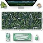iCasso Desk Mat, Big Desk Pad, XXL Extended Gaming Mouse Pad, Large Mouse Pad - Image 2
