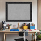 Amanti Art Black Framed Magnetic Board 24x32 Medium Vision Board - Image 6