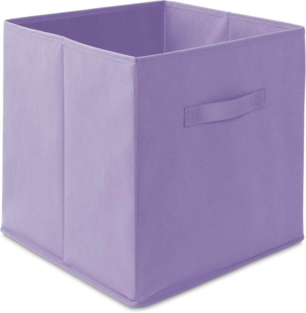 Casafield Set of 12 Collapsible Fabric Cube Storage Bins, Lavender - 13"...
