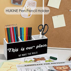 HUKINE This Is Our Place We Make the Rules Pen Holder - Image 2