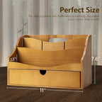 Rebee Vision Pine Wood Mail Organizer - Image 2
