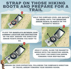 Trekker's Compass Crew Professional Military Lensatic Compass - Image 6