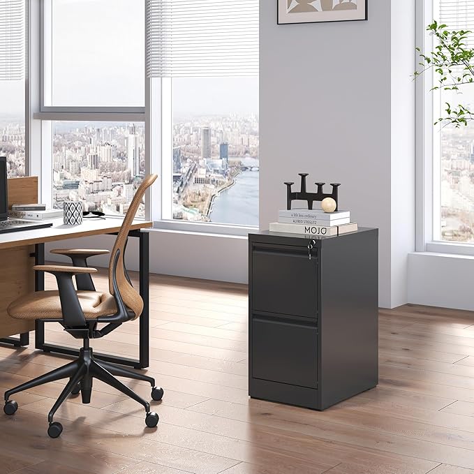 FLIXELIO 2 Drawer File Cabinet - Image 2