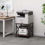 Fannova Large Printer Stand, 23.6 x 23.6 x 22.6 Inches Square Printer Table - Image 3