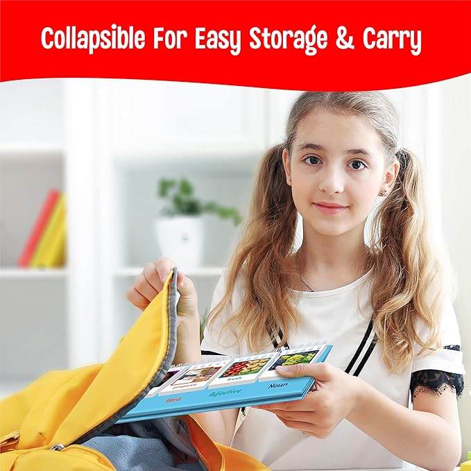 Sentence Flip Charts, 80 Double Sided Cards in Noun/Verb/Adjective/Preposition - Image 5