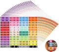 20 Sheets Alphabet Book Spine Labels File Folder Labels File Labels Alphabet by Geelin
