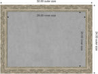 Amanti Art Silver Framed Magnetic Board 24x32 Medium Vision Board - Image 2