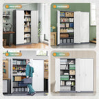 letaya metal storage cabinet with lock door and, package contents