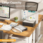 ABC life 6 Pack Plastic Expanding File Folder, Folders - Image 3