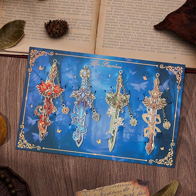 Fantasy Sword Bookmarks 4pcs - Image 9