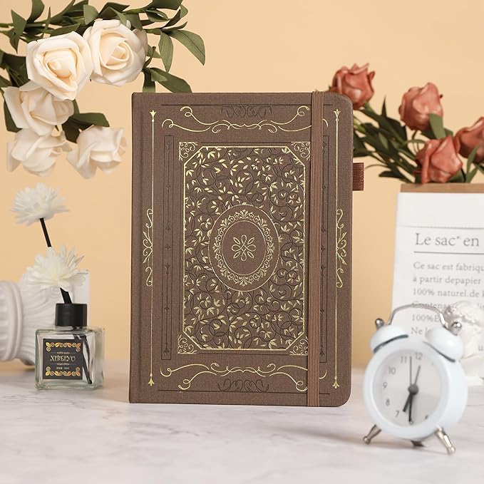 TIEFOSSI Dotted Notebook, 160gsm Thick Paper, Hardcover Dot Grid Journals - Image 4