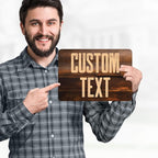 Custom Sign, Custom Street Sign, 11 Font Colors, 13 Font Styles, 4 Hole Options - Image 2