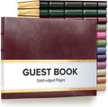 Gallery Leather Guest Book