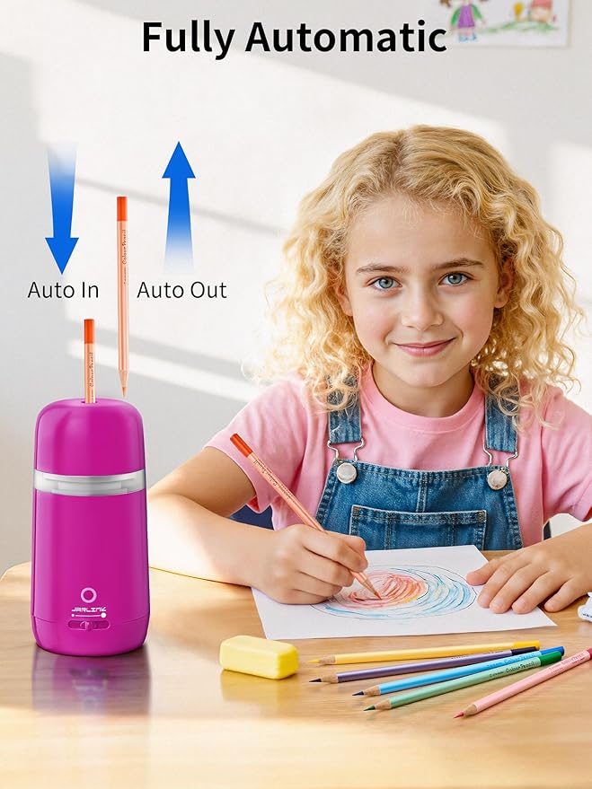JARLINK Automatic Electric Pencil Sharpener - Image 2