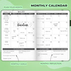 Clever Fox Planner – Undated Weekly & Monthly Planner - Image 4