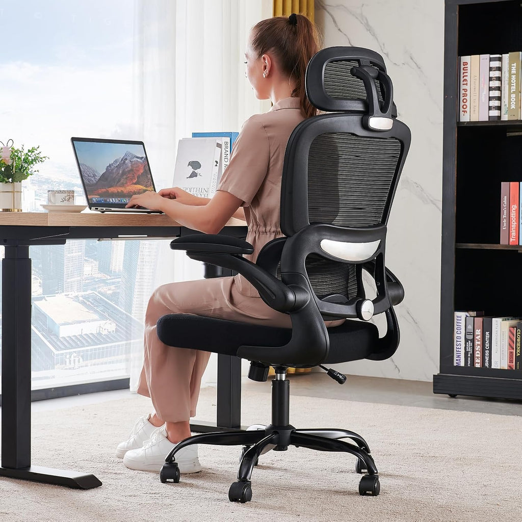 tralt office chair ergonomic desk chair with lumbar, main product view