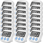 Weewooday 24 Pcs Digital Kitchen Timer Magnetic Timer Bulk On/Off Switch Minute by Weewooday