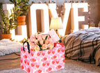 FUULOXE Rectangular Valentines Basket Storage Bin - Image 4