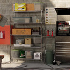 Regal Altair 21" Deep x 54" Wide x 86" Height Wire Shelving Kit | 5-Tier | NSF - Image 2