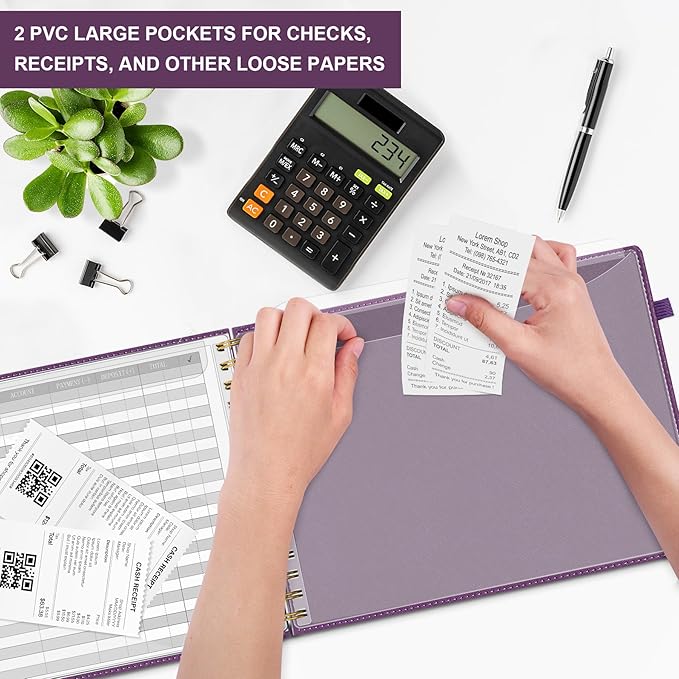 HAUTOCO Hardcover Accounting Ledger Book - Image 5