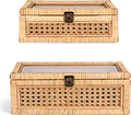 huaxin craft h rattan decorative box with lid, main product view