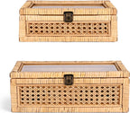 huaxin craft h rattan decorative box with lid, main product view