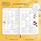 Undated Luxurious Weekly & Monthly Planner to Increase Productivity Hit Your - Image 3