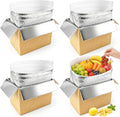 convivium 4 pack insulated shipping boxes with aluminum, main product view