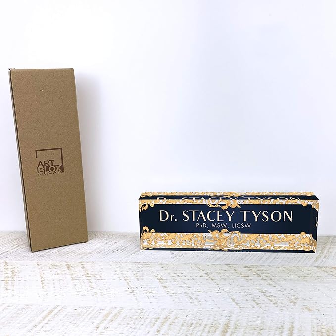 Artblox Office Desk Name Plate Personalized | Custom Name Plates - Image 6