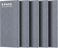 5 Pack Acoustic Panels, Premium Wall Sound Absorbing Panels, Decorative Sound by TO-TH