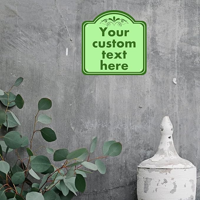 Custom Sign, Custom Indoor/Outdoor Decorative Sign，Aluminum Weatherproof Metal - Image 4
