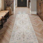 GENIMO Runner Rug 2'6"x8 Machine Washable Non Slip Vintage Hallway Runner Rug - Image 2