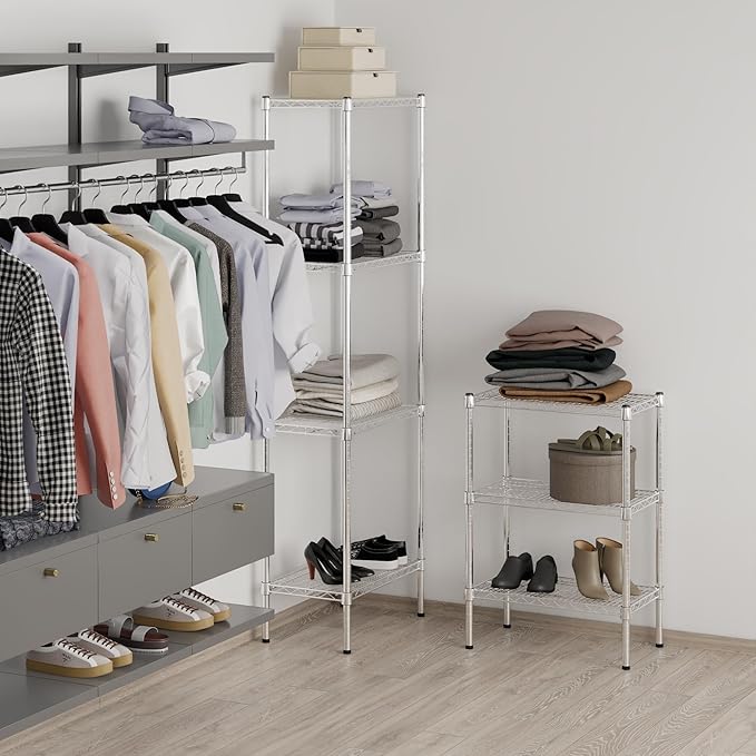 Regal Altair 14" Deep x 24" Wide x 34" Height Wire Shelving Kit | 3-Tier | NSF - Image 7