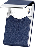 Padike Professional Business Card Holder PU Leather Business Card Case Name by padike