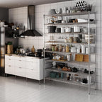 Regal Altair 18" Deep x 60" Wide x 86" Height Wire Shelving Kit | 8-Tier | NSF - Image 6