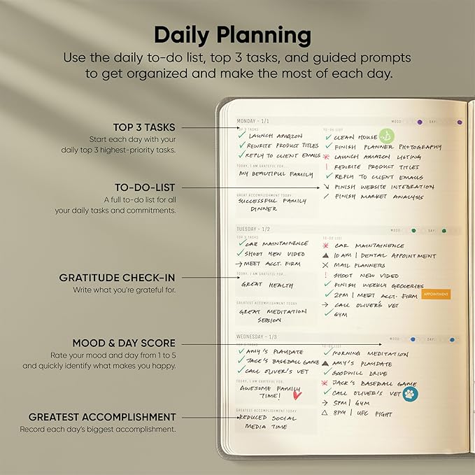 Dated, 2026 Planner, 5.8” x 8.3” - Image 3